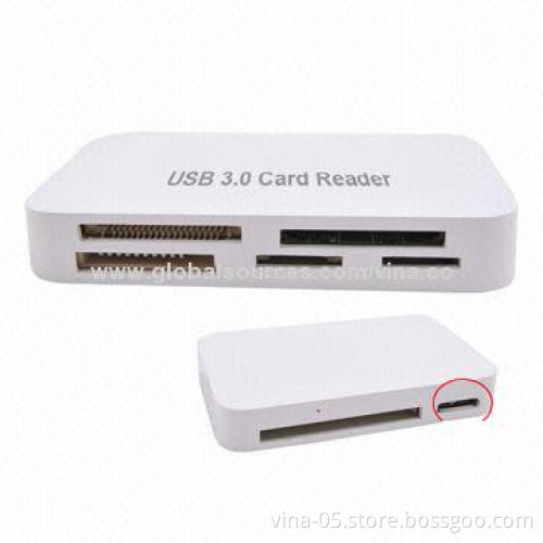 85-in-1 USB3.0 Card Readers with Metal Housing, 5 Different Cards